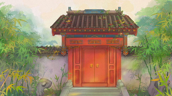 @闪耀暖暖背景