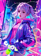 赛博•GRIL•朋克•穿搭✨⚡️