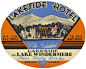 ENGLAND Lake Windermere, Lakeside Hotel