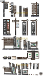 新中式标识牌导视系统指示牌SU模型美丽乡村公园广场景区sketchup-淘宝网