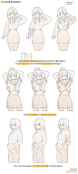 #绘画参考# 动态参考 twi@neo_aca ​​​​