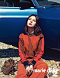 Baek Jin Hee for Marie Claire Korea October 2015. Photographed by Lim Hansu
