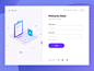 Sign In web ui process login illustration