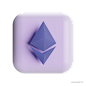 ethereum - @到位啦UI素材 加密货币3D图标