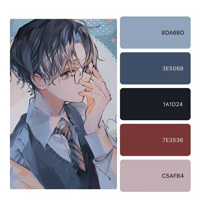 P站(Pixiv)【P站插画精选】选色不...