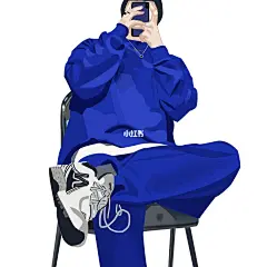 男生头像合集｜扁平风插画头像 : 整理了一组超酷的男生头像 承蒙大家厚爱，我会努力多多更新的 ️做头像 ‍♂️不可商用 ⚠️转载二改请注明出处 #扁平风插画  #插画头像  #男生头像  #每日穿搭  #超酷男生头像  #头像