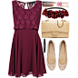 A fashion look from September 2014 featuring Boohoo dresses, Witchery flats and Chanel handbags. Browse and shop related looks.