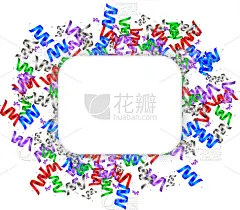 白色,正方形,背景,多色的,新年前夕,生日,华丽的,红色,周年纪念