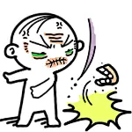 呆呆小熊摔qq表情，呆呆小熊摔东西系列图片_第1页_QQ表情包下载_表情党