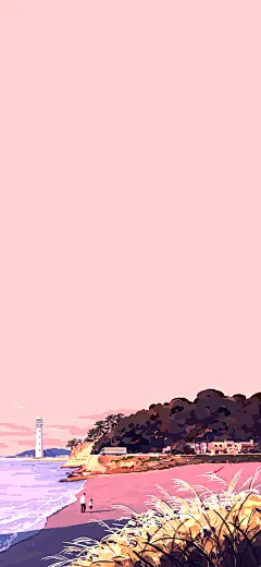 插画 手机壁纸 背景图