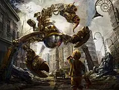 有趣的幻想Steampunk(蒸汽朋克)插画设计欣赏