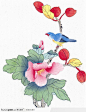 工笔画—牡丹