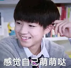 王俊凯表情包。