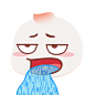 微信表情包搜索“萌宝陆十一”呕吐