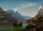 Adolph_Tidemand_&_Hans_Gude_-_Bridal_Procession_on_the_Hardangerfjord_-_Google_Art_Project.jpg (7783×5565)