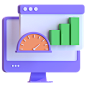 Web Speed 3D Illustration