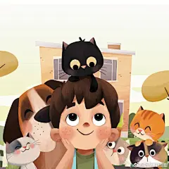 酱酱插画分享插画#插画设计# 今日分享的小可爱work by Dilek Altıntaş Birber  ​​​​