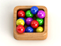 Colourful Balls Icon by Vasilije Ristovic