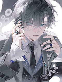 花开伊吕波213采集到男脸（少年）