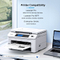 Amazon.com: 58A HP 墨盒 - HP Laserjet 58A 黑色墨盒 - 适用于 58A CF258A 58X CF258X 兼容 - 带 MFP M428fdw M428fdn M428dw M404 M428 Pro M404n M404dd n M4044 dw - 带芯片,2 件装 - 黑色 : 办公用品