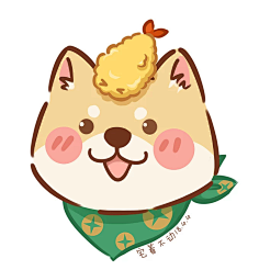 柴犬相关-花瓣网|陪你做生活的设计师 | q版可爱卡通动物柴犬狗财神