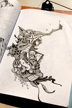 无里采集到插画一见钟情