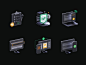Mobiusmd icons - dark mode by Vikiiing for Vitality Studio on Dribbble