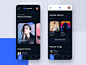 2665@小文创意   【小文创意①群：2314619】#3 MyMusic - MobileApp Concept Project music song artist singer app application design player spotify iphone android phone 