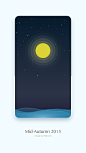 Mid-Autumn (2015) lock screen wallpaper : Happy Mid-Autumn Festival!