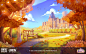 2D Game Backgrounds & Loading Screens : These engaging 2D video game backgrounds and loading screens were commissioned to our art studio team by Uken Games for the Ava's Manor mobile game.