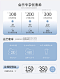 蓝色简约电商促销购物金优惠券图片_潮国创意