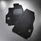 2024 Nissan GT-R carpeted floor mats (2-piece set).