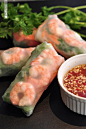 Shrimp Rice Paper Spring Rolls