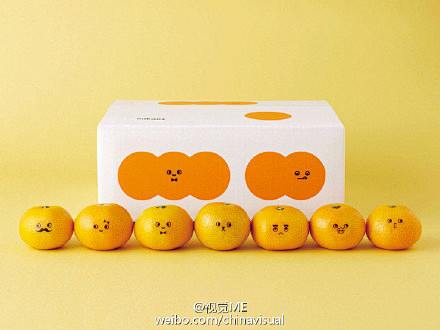 日本卖萌的橘子包装，小清新，小温暖！ O...