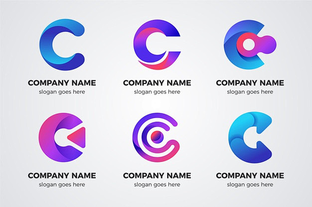 字母C，logo标志矢量图素材