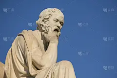 苏格拉底,哲学家,雅典,雕塑,考古学,雕像,纪念碑,天空,水平画幅,无人