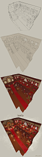 Cannibal Inn Hall layout