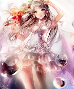 ~南ことり~ p站 二次元 插画 少女 头像 手绘 壁纸 lovelive！ 南小鸟
