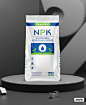 NPK大量元素水溶肥包装设计