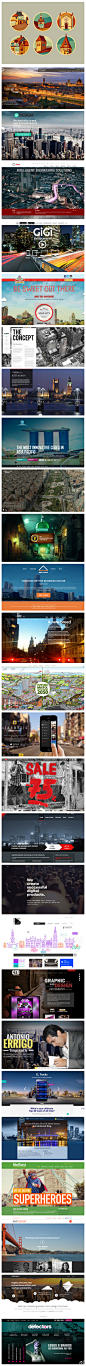 以城市为视觉核心的流光溢彩的网页设计http://www.uisdc.com/websites-urban-landscapes