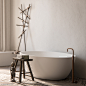 byCOCOON | Product Visualization : Highly influenced from wabi-sabi with some classic French-Italian design elements, encircled into eclectic minimalism.Blooming, naturally illuminated environments are conceived to represent inviting warm spaces, dominant
