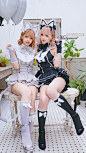 其中包括图片：Maid Dress | Japanese Cosplay | Anime | Lolita