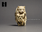 会津の桜は枯れず : 会津の桜は枯れず,現代根付,Contenporary Netsuke,狛,Koma