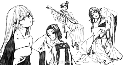 verse521采集到线描插画