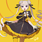 #オリジナル Yellow - 裕@画集発売中的插画