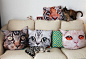 Silly cat pillows