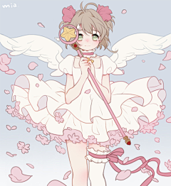 CAT逗比猫采集到魔卡少女樱