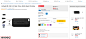 Black Pinstripe 8GB USB 2.0 Flash Drive | Quill.com