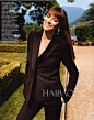 卡拉·布吕尼 (Carla Bruni) 演绎《Vogue》法国版2014年9月刊杂志大片