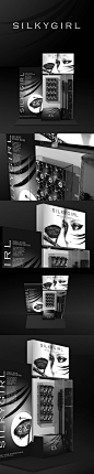 Silkygirl - Point of Purchase Design : Silkygirl Mascara - Point of Purchase Design